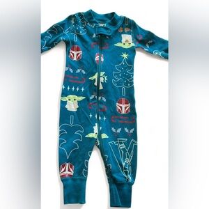 Hanna Andersson Star Wars Mandalorian Zipper Pajama